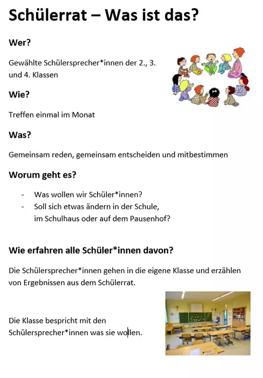 Schülerrat LaurentiusGrundschule Bobingen